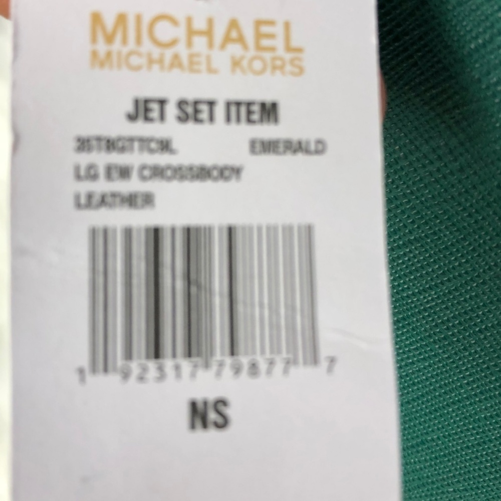 NWT MICHAEL KORS JET SET TRAVEL  CROSS-BODY BAG - Picture 6 of 6